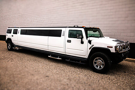 hummer limo with new sound systems