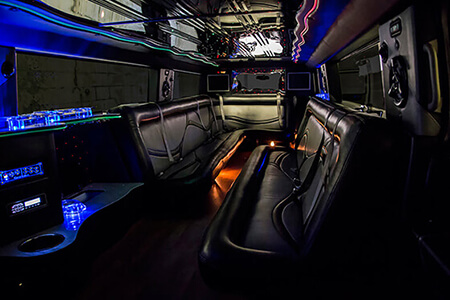 hummer with leather seats