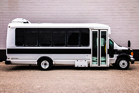 24 passenger party bus