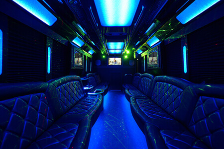 30 passenger party bus to allegiant stadium