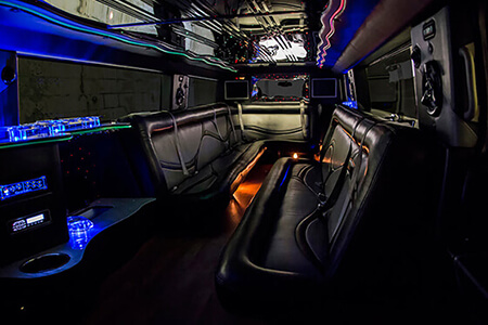 hummer limo super bowl