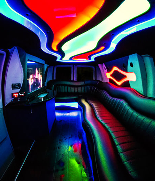 super bowl party van